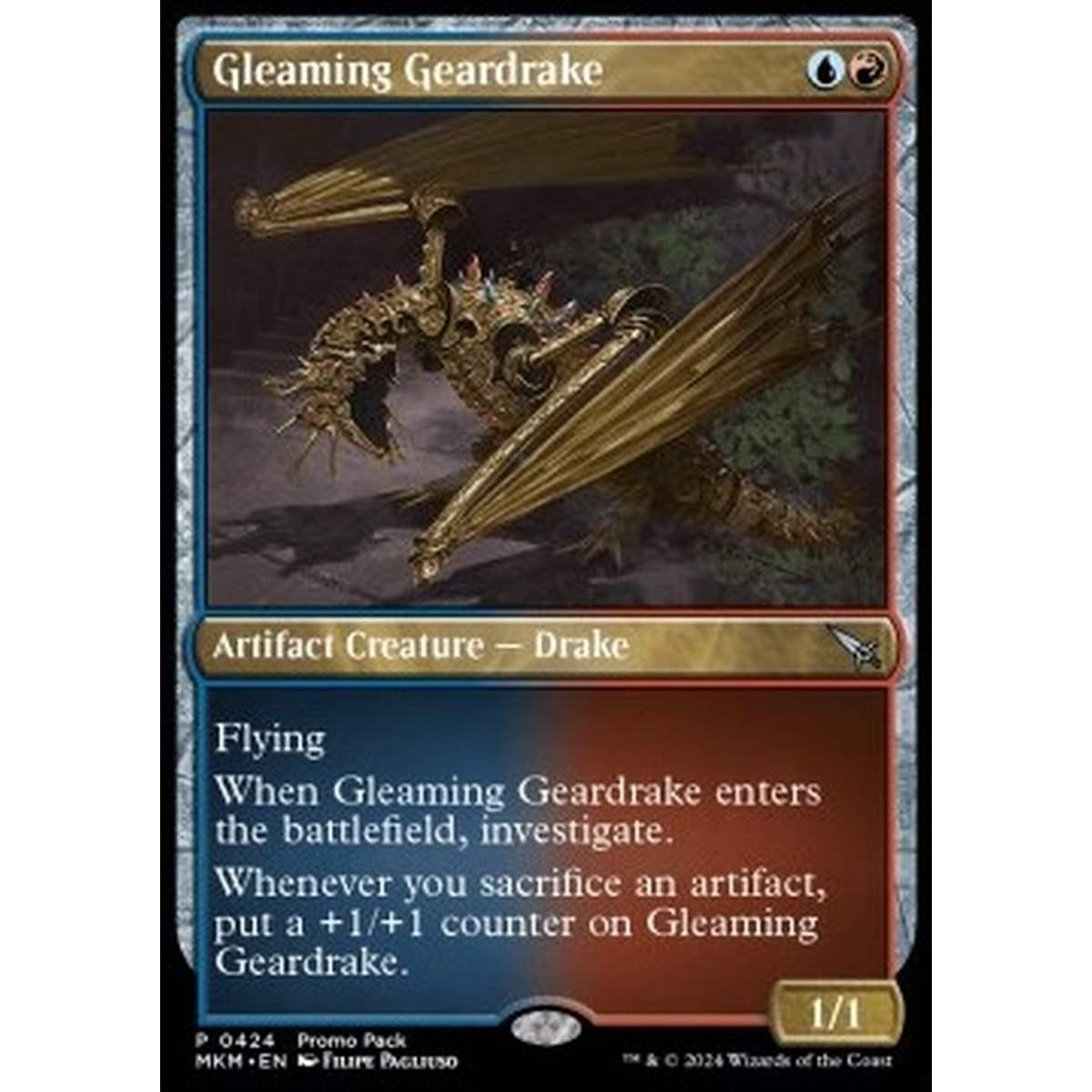 Gleaming Geardrake - Dracoingranaggio Splendente - [PMKM] [NM] [Foil]