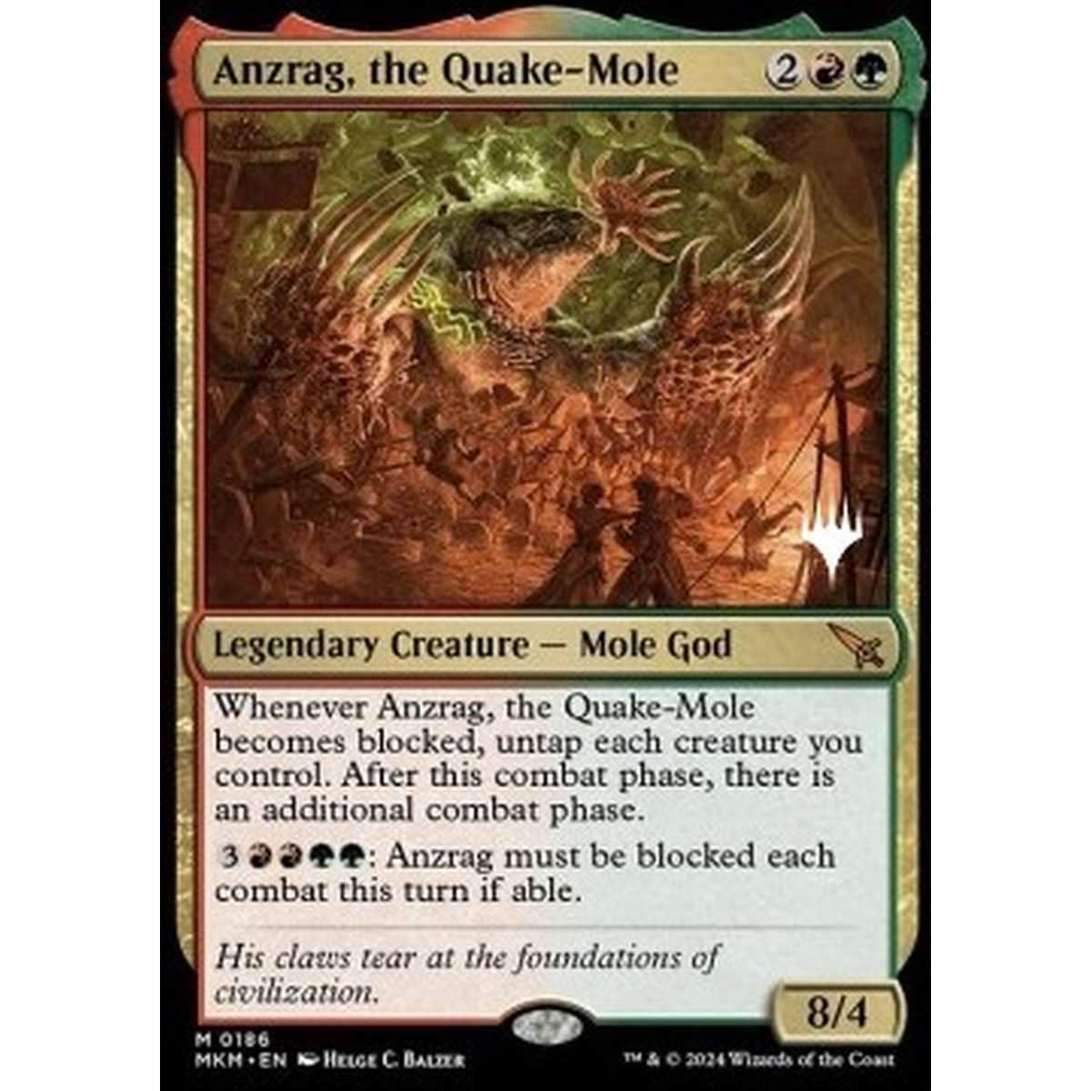 Anzrag, the Quake-Mole (V.2) - Anzrag, il Talpamoto (V.2) - [PMKM] [NM]