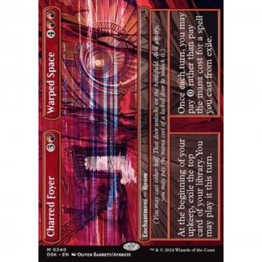 Charred Foyer // Warped Space - Charred Foyer // Warped Space - [XDSK] [NM] [Foil]