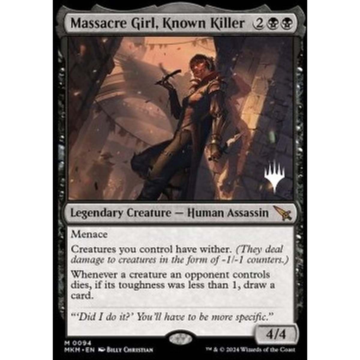 Massacre Girl, Known Killer (V.2) - Fanciulla del Massacro, Celebre Assassina (V.2) - [PMKM] [NM] [Foil]
