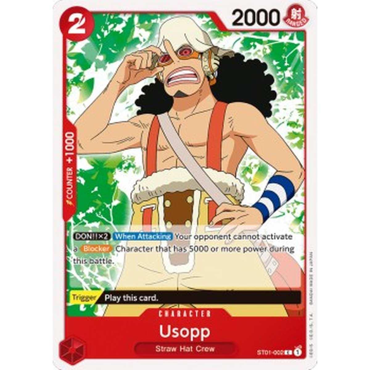 Usopp (ST01-002) (V.1) - Usopp (ST01-002) (V.1) - [ST-01] [NM]