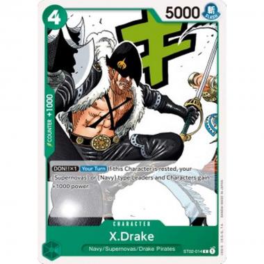 X.Drake (ST02-014) (V.1) - X.Drake (ST02-014) (V.1) - [ST-02] [NM]