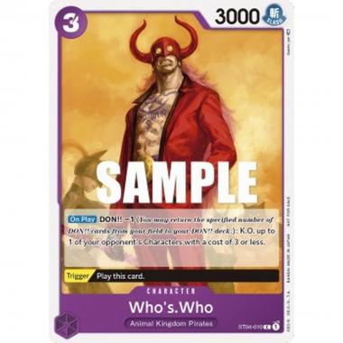 Who's.Who (ST04-010) - Who's.Who (ST04-010) - [UP] [NM]