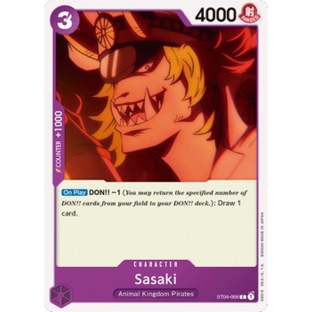 Sasaki (ST04-006) (V.1) - Sasaki (ST04-006) (V.1) - [ST-04] [NM]