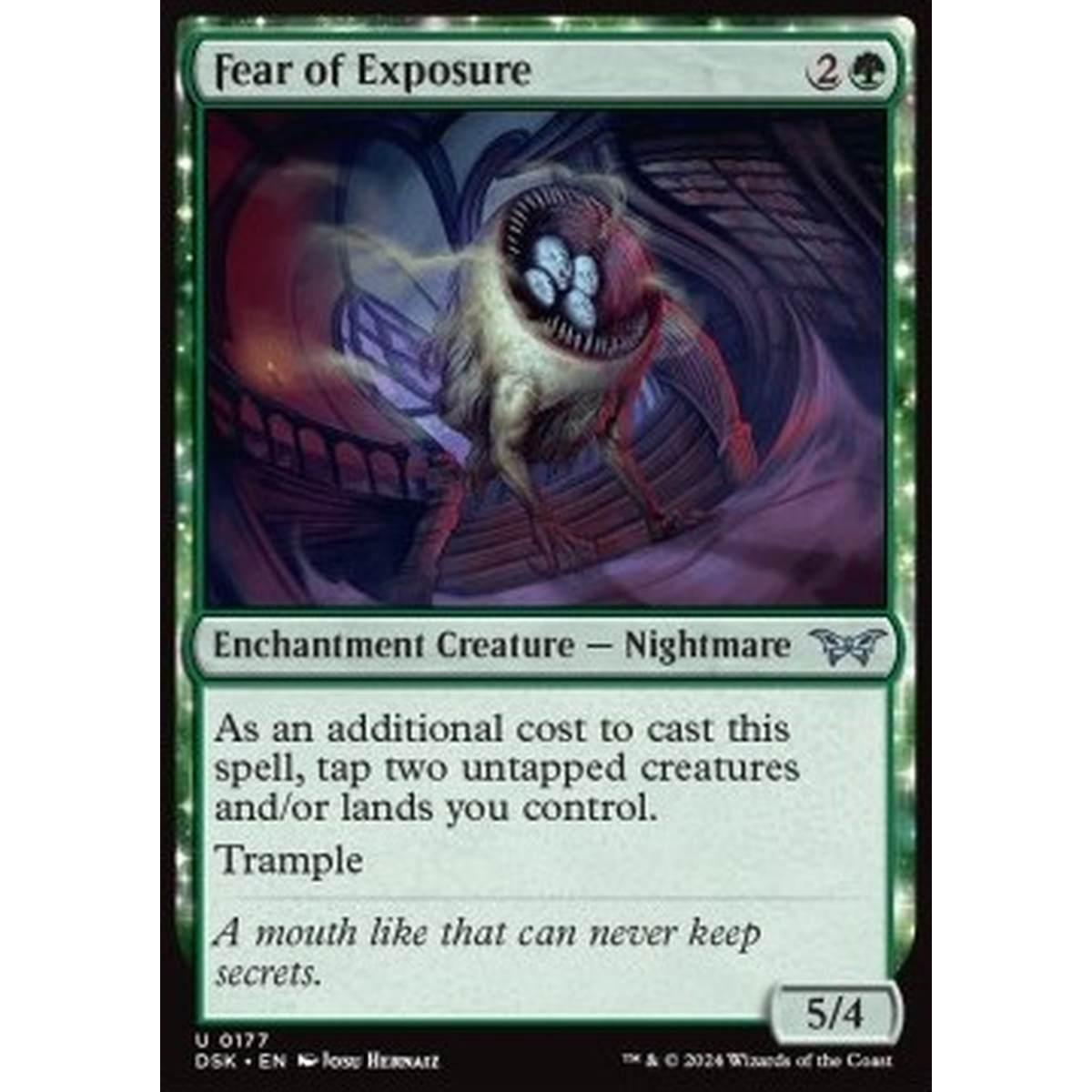 Fear of Exposure - Fear of Exposure - [DSK] [NM] [Foil]