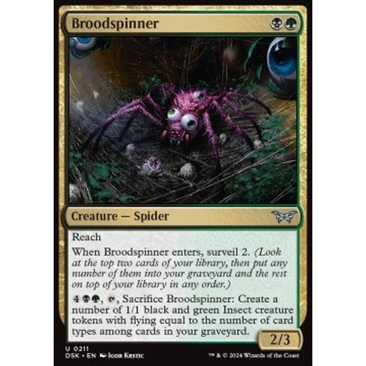 Broodspinner - Broodspinner - [DSK] [NM] [Foil]