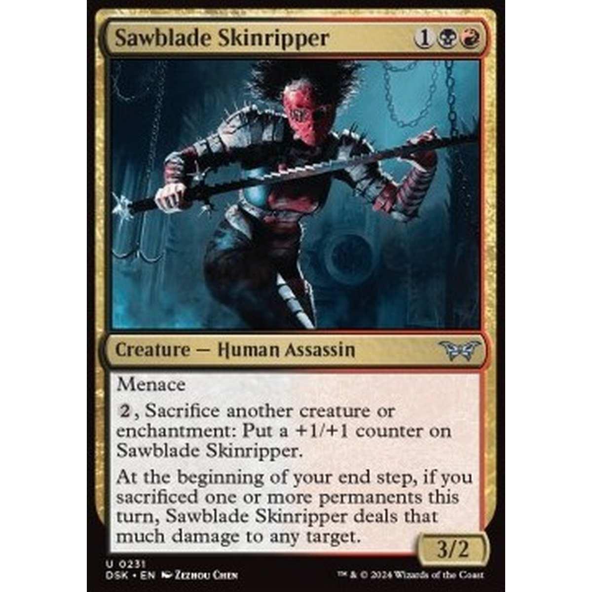 Sawblade Skinripper - Sawblade Skinripper - [DSK] [NM] [Foil]