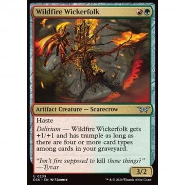 Wildfire Wickerfolk - Wildfire Wickerfolk - [DSK] [NM] [Foil]