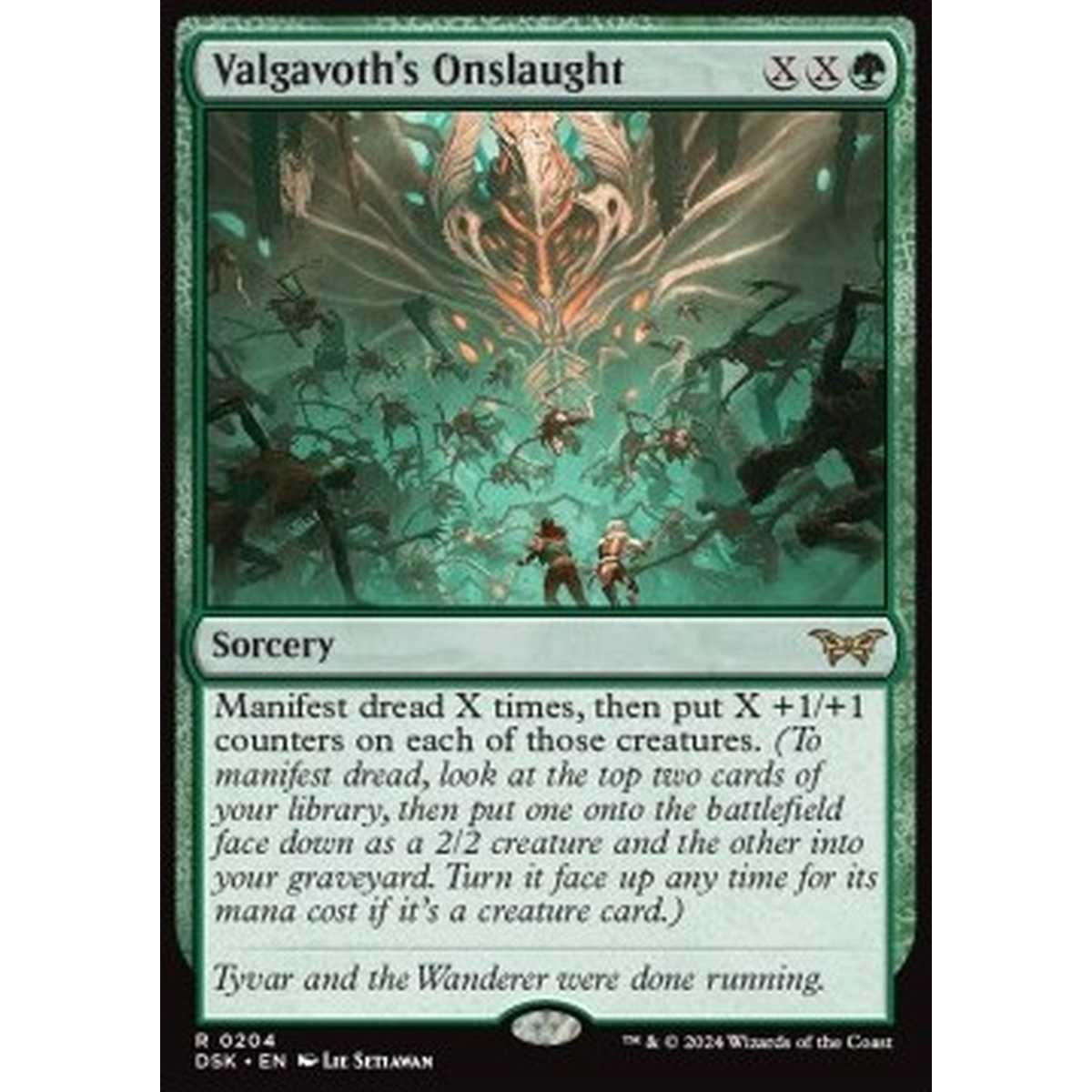 Valgavoth's Onslaught - Valgavoth's Onslaught - [DSK] [NM] [Foil]