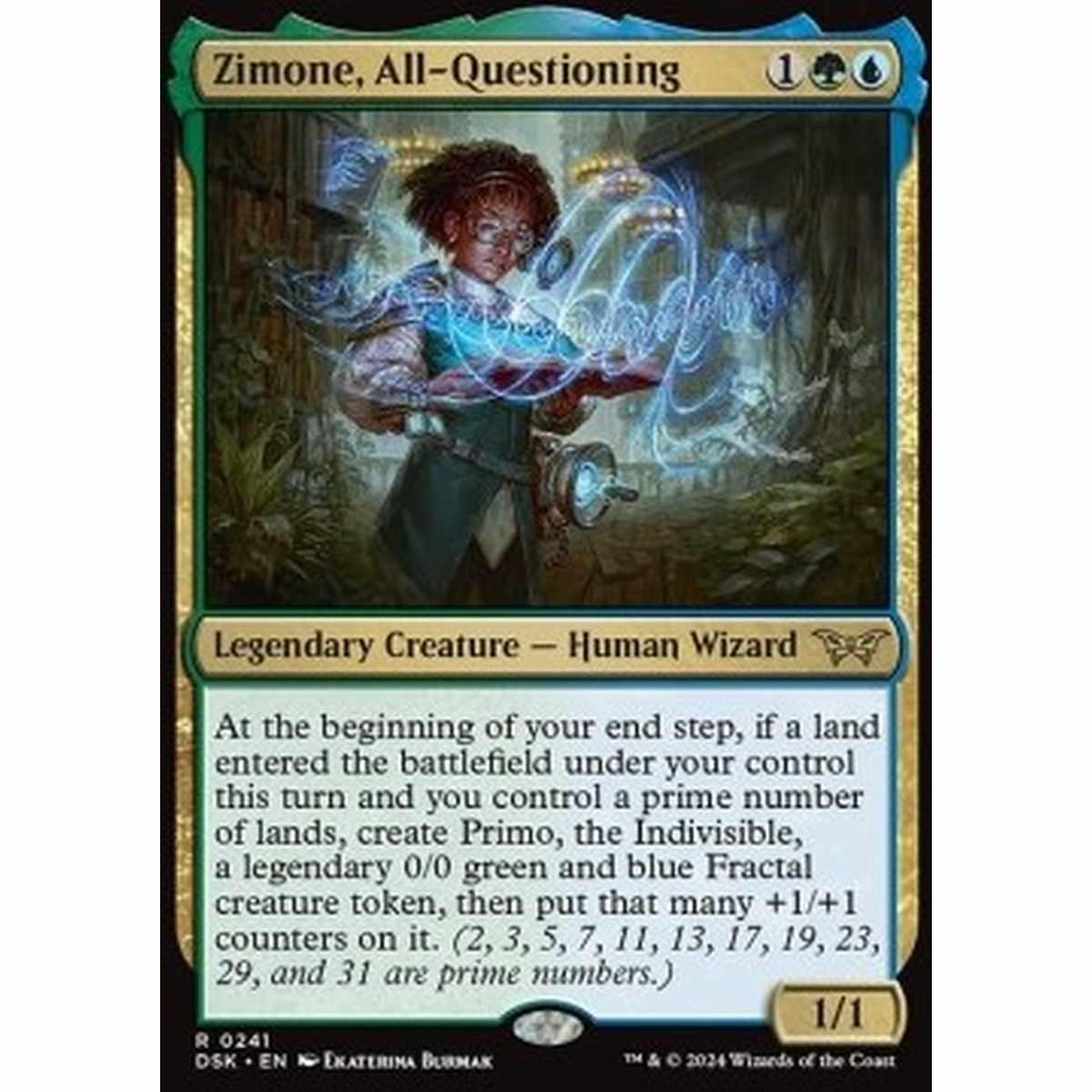 Zimone, All-Questioning - Zimone, All-Questioning - [DSK] [NM] [Foil]