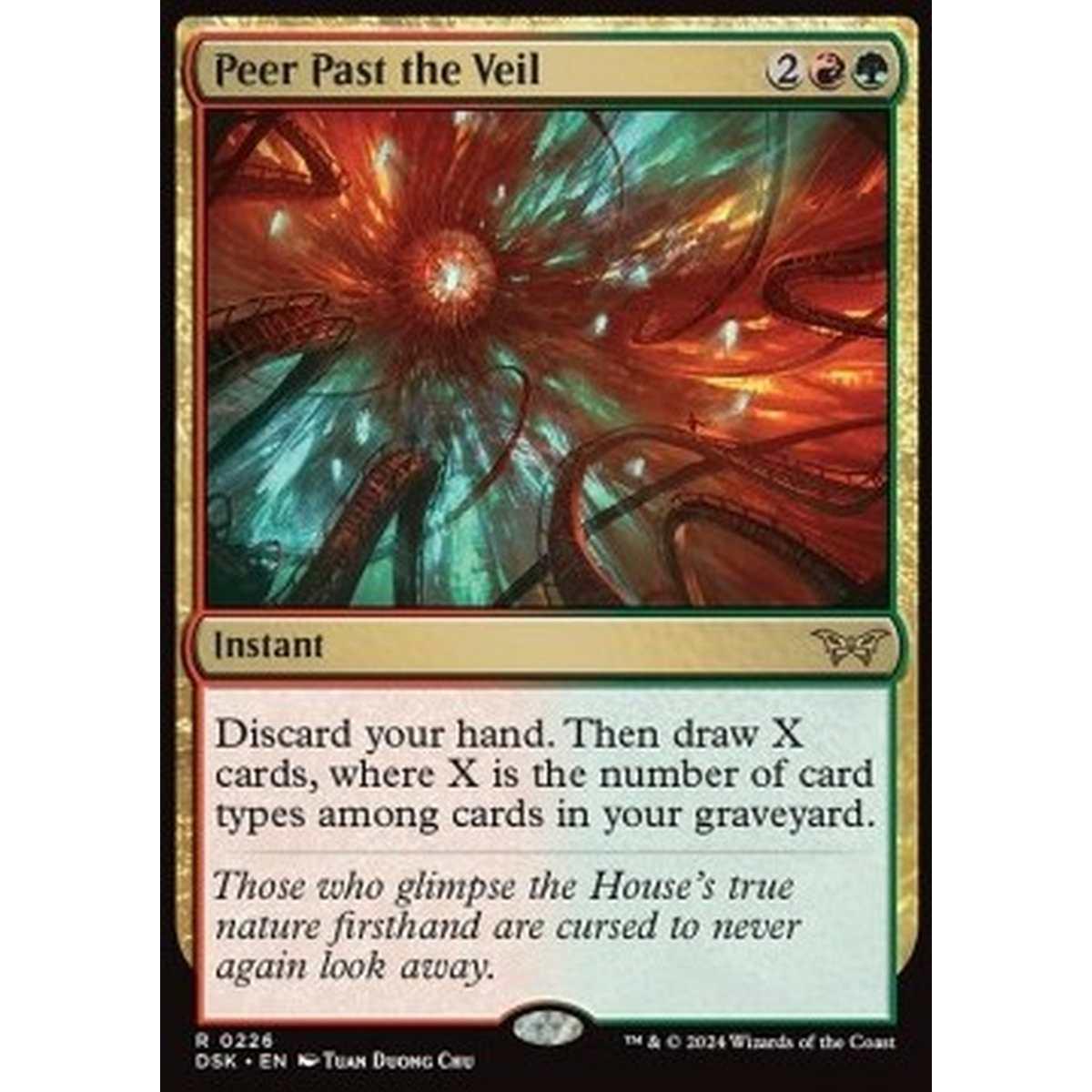 Peer Past the Veil - Peer Past the Veil - [DSK] [NM] [Foil]