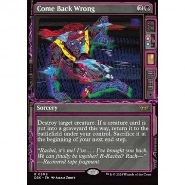 Come Back Wrong (V.2) - Come Back Wrong (V.2) - [XDSK] [NM]