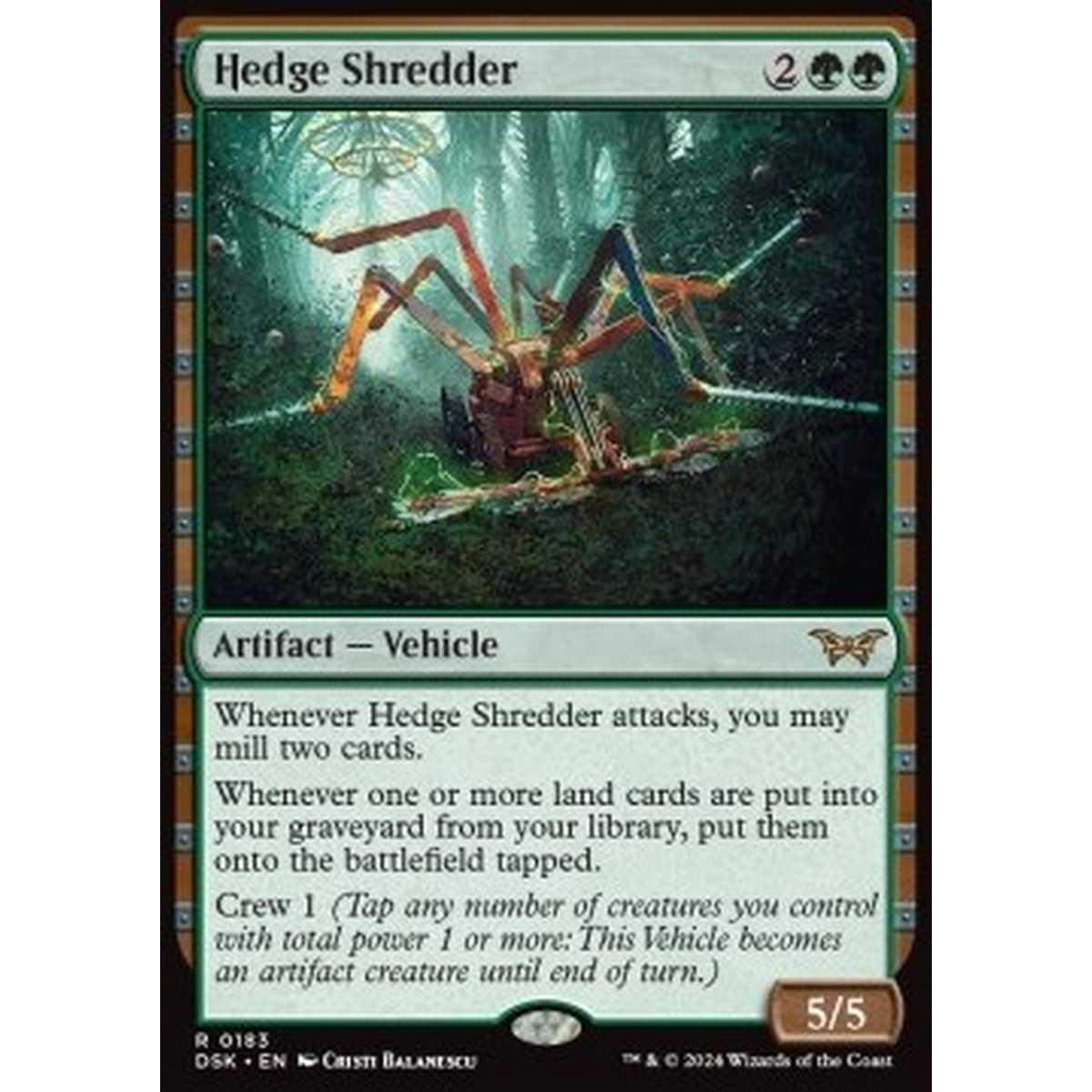 Hedge Shredder - Hedge Shredder - [DSK] [NM] [Foil]