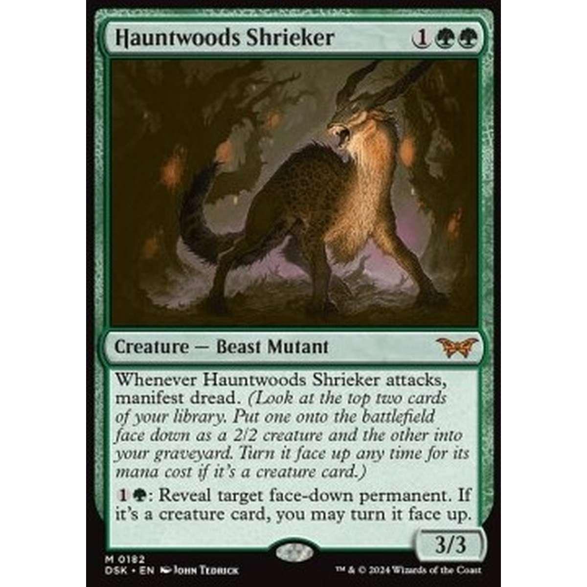 Hauntwoods Shrieker - Hauntwoods Shrieker - [DSK] [NM] [Foil]