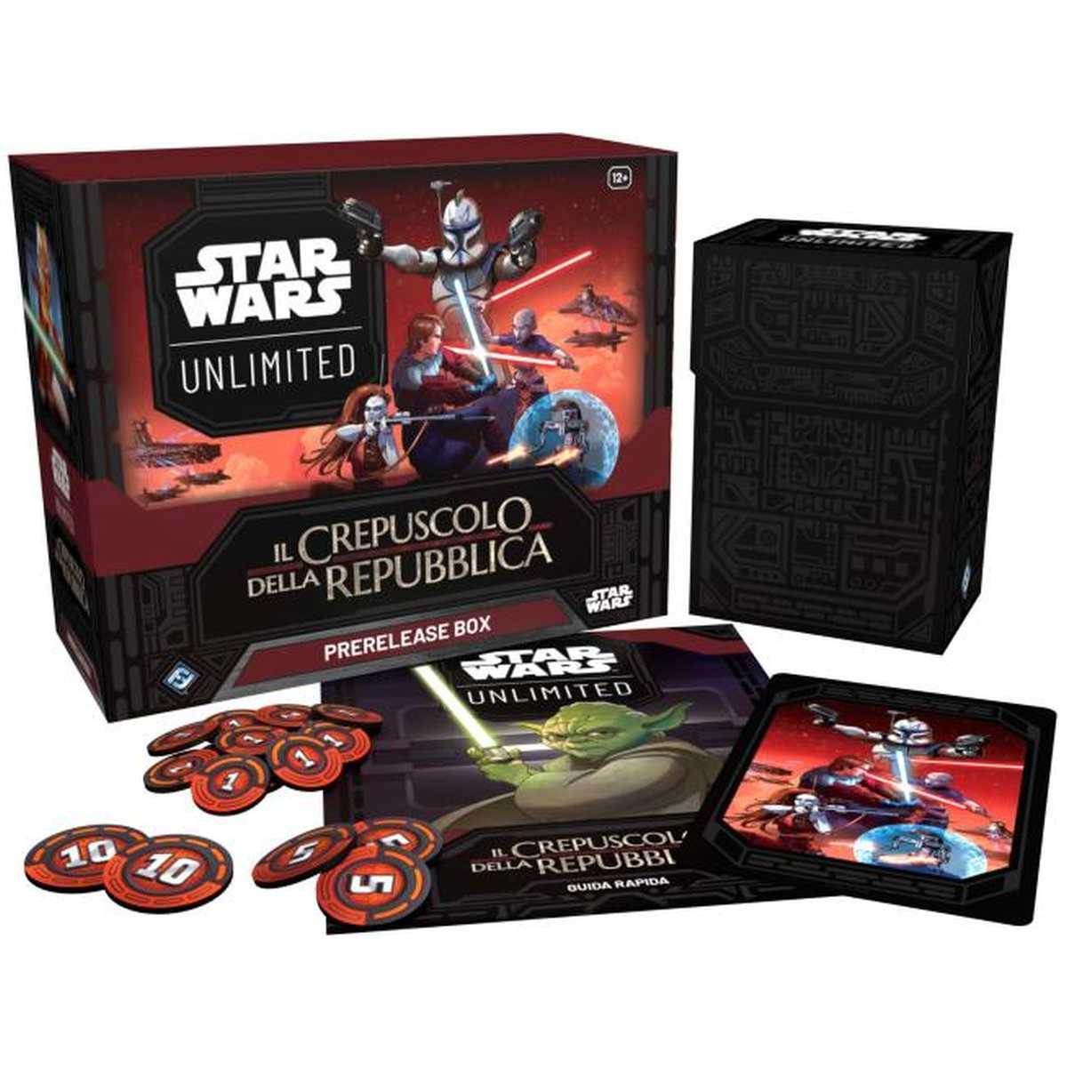 Star Wars Unlimited - Prerelease Pack Crepuscolo della Repubblica ITA