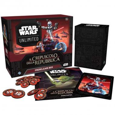 Star Wars Unlimited - Prerelease Pack Crepuscolo della Repubblica ITA