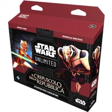 Star Wars Unlimited - Starter per 2 Giocatori - Il Crepuscolo della Repubblica ITA