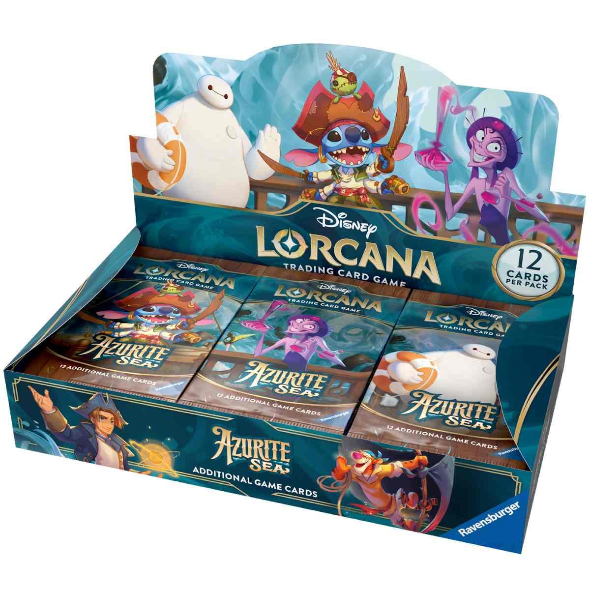 Mare di Azzurrite - Azurite Sea - Booster Box - Disney Lorcana ENG
