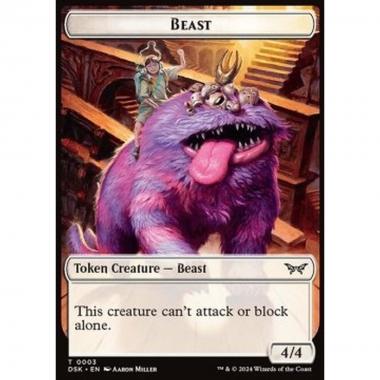 Beast Token (W 4/4) // Manifest Token (C 2/2) - Beast Token (W 4/4) // Manifest Token (C 2/2) - [TDSK] [NM]