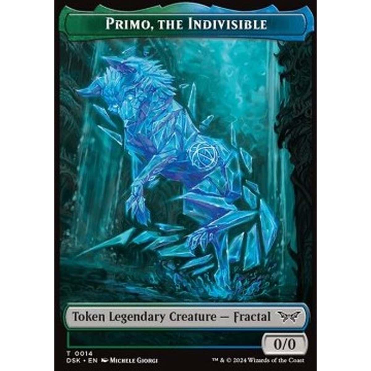 Primo, the Indivisible Token (Green and Blue 0/0) - Primo, the Indivisible Token (Green and Blue 0/0) - [TDSK] [NM]