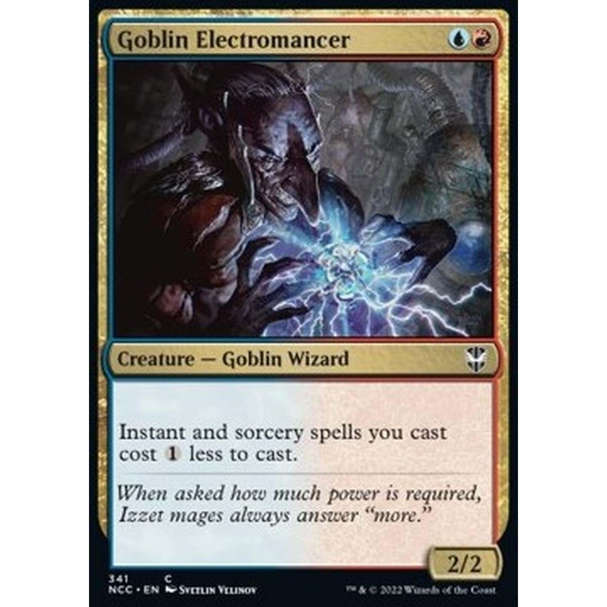 Goblin Electromancer - Goblin Electromancer - [NCC] [NM]
