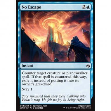No Escape - Senza Scampo - [WAR] [EX] [Foil]