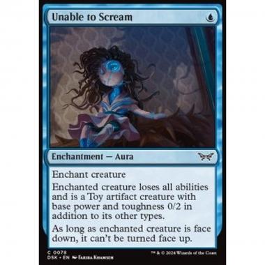 Unable to Scream - Unable to Scream - [DSK] [NM] [Foil]