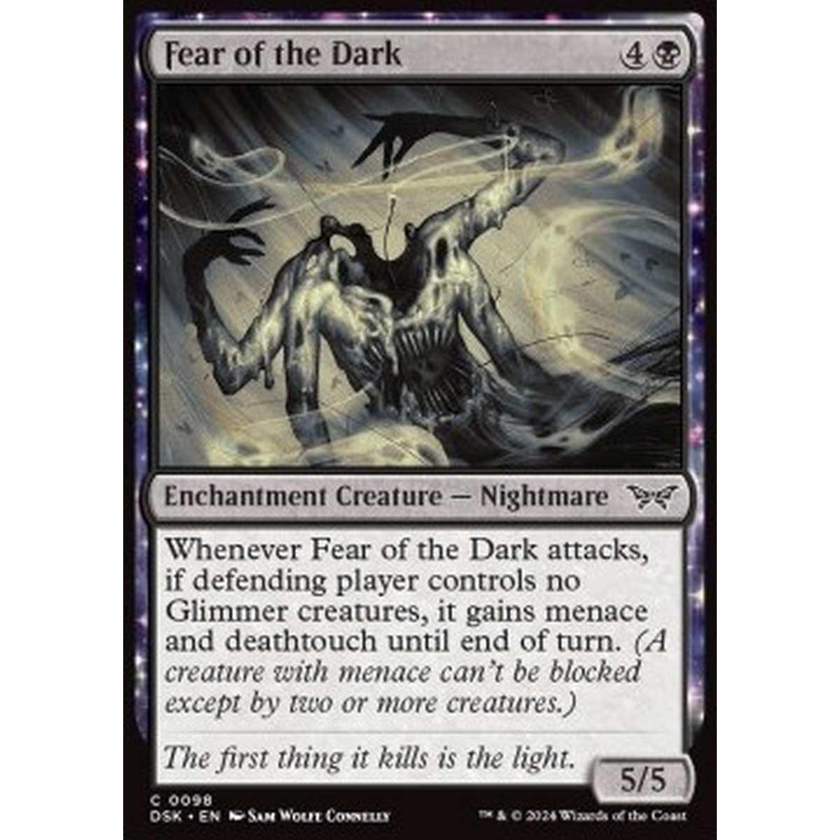 Fear of the Dark - Fear of the Dark - [DSK] [NM] [Foil]