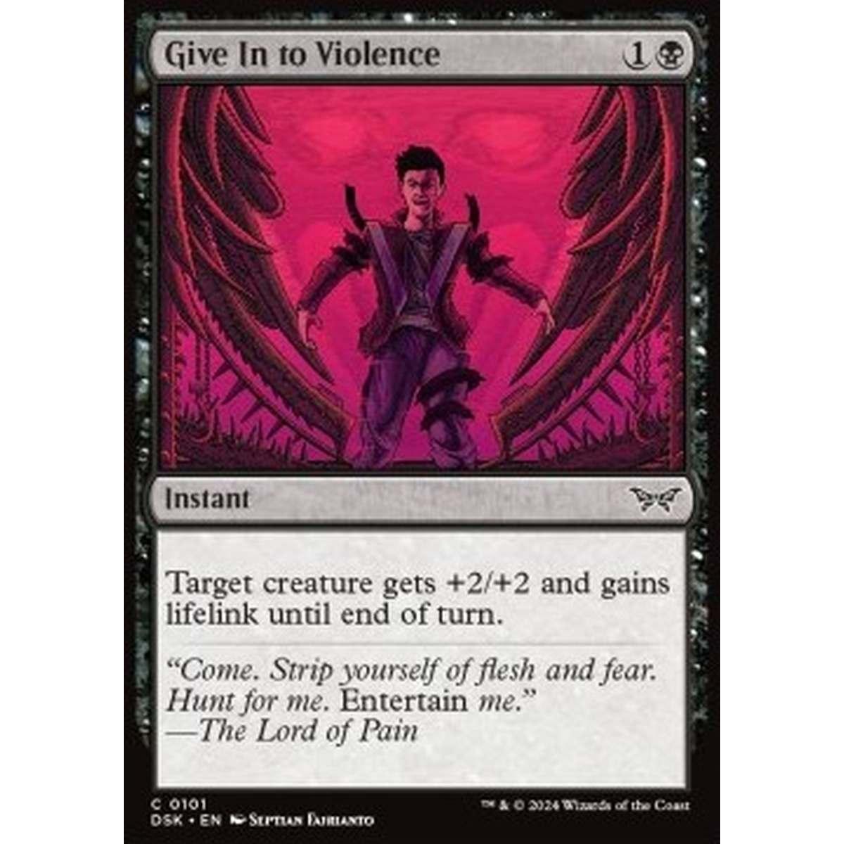 Give In to Violence - Give In to Violence - [DSK] [NM] [Foil]