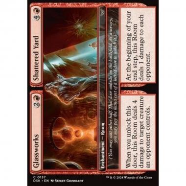 Glassworks // Shattered Yard - Glassworks // Shattered Yard - [DSK] [NM] [Foil]