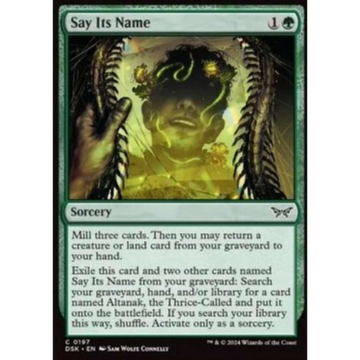 Say Its Name - Say Its Name - [DSK] [NM] [Foil]