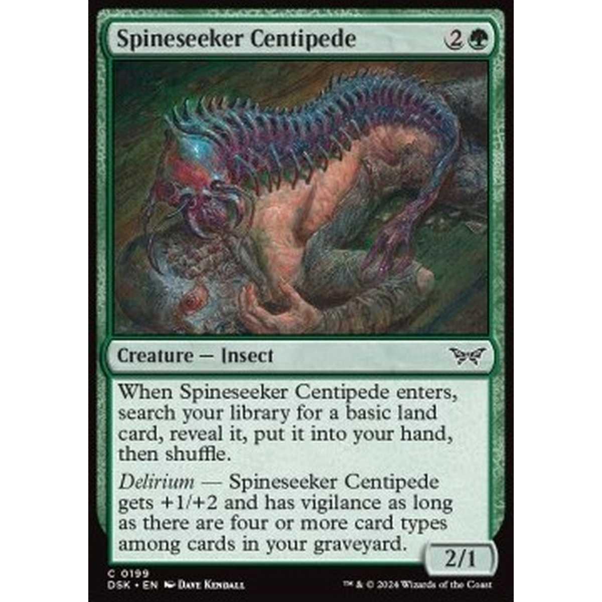 Spineseeker Centipede - Spineseeker Centipede - [DSK] [NM] [Foil]
