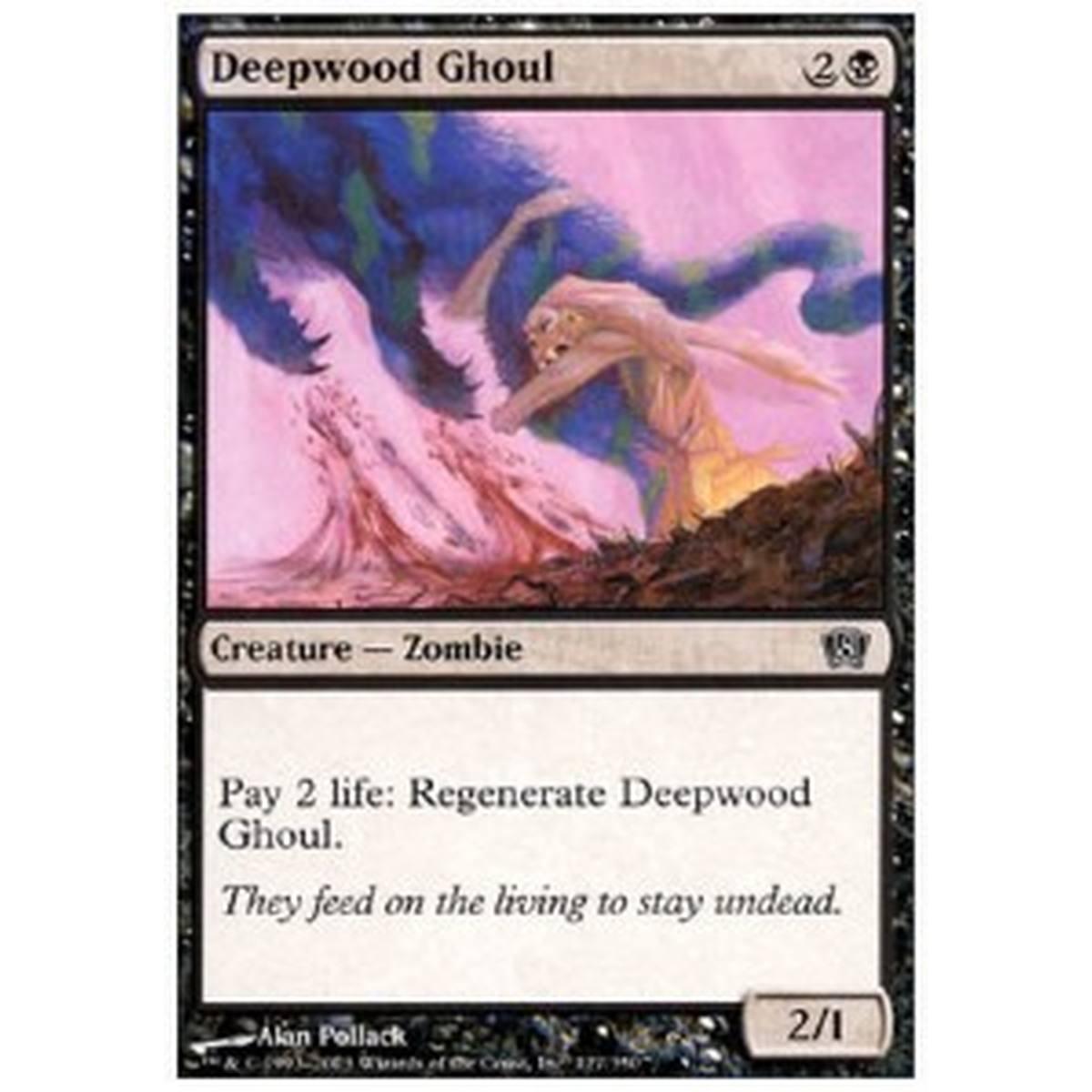 Deepwood Ghoul - Deepwood Ghoul - [8ED] [NM]