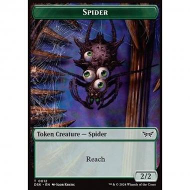 Spider Token (G 2/2) // Insect Token (BG 1/1 Flying) - Spider Token (G 2/2) // Insect Token (BG 1/1 Flying) - [TDSK] [NM] [Foil]