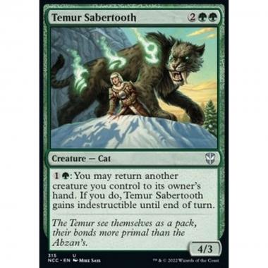 Temur Sabertooth - Temur Sabertooth - [NCC] [NM]