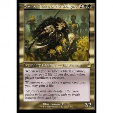 Savra, Queen of the Golgari (V.1) - Savra, Queen of the Golgari (V.1) - [XRVR] [NM]