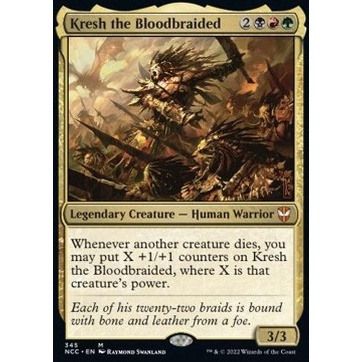 Kresh the Bloodbraided - Kresh the Bloodbraided - [NCC] [NM]