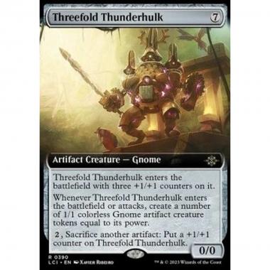 Threefold Thunderhulk - Threefold Thunderhulk - [XLCI] [EX] [Foil]