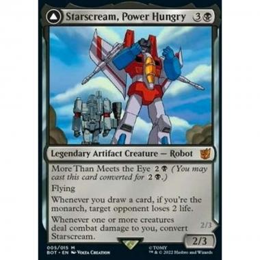 Starscream, Power Hungry // Starscream, Seeker Leader (V.1) - Starscream, Power Hungry // Starscream, Seeker Leader (V.1) - [BOT] [NM]