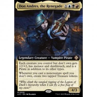 Don Andres, the Renegade - Don Andres, the Renegade - [XLCC] [NM] [Foil]