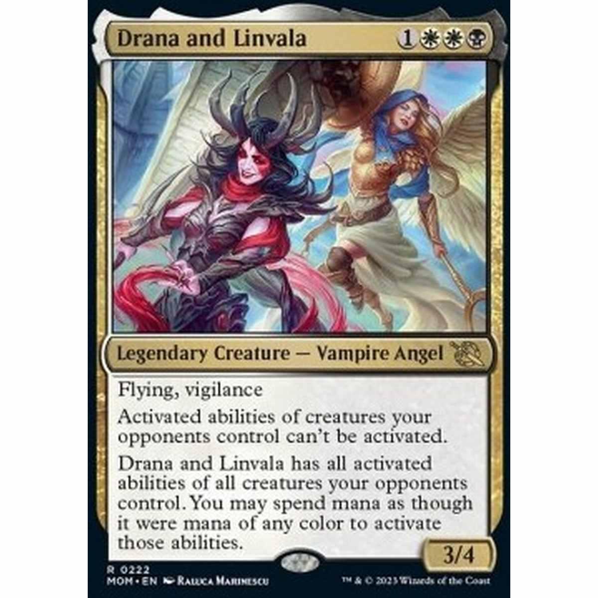 Drana and Linvala - Drana and Linvala - [MOM] [NM]