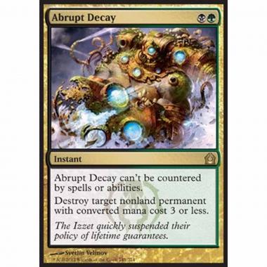 Abrupt Decay - Deterioramento Improvviso - [RTR] [NM]