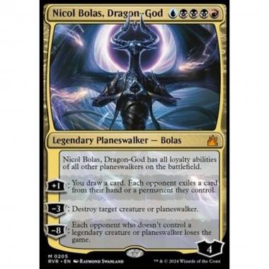 Nicol Bolas, Dragon-God - Nicol Bolas, Dragon-God - [RVR] [NM] [Foil]
