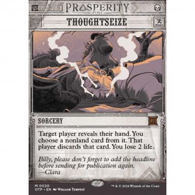 Thoughtseize (V.1) - Thoughtseize (V.1) - [OTP] [EX] [Foil]