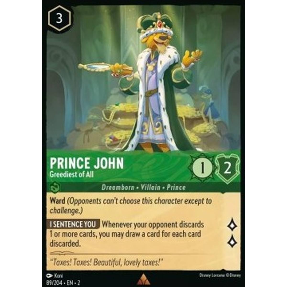Prince John - Greediest of All - Prince John - Greediest of All - [2ROF] [NM]