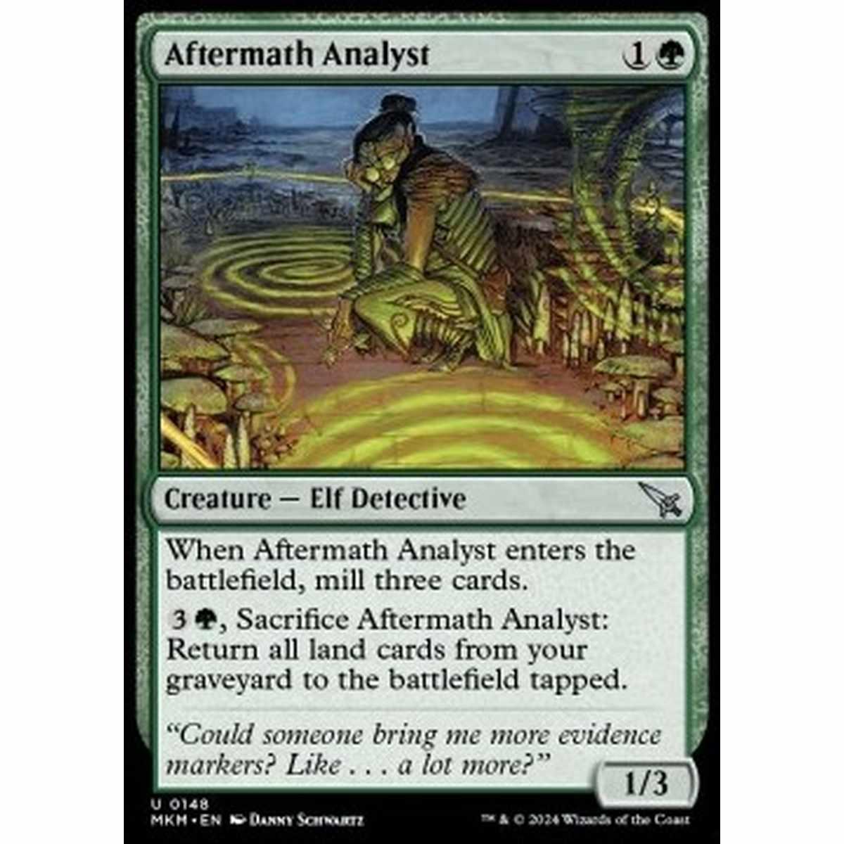 Aftermath Analyst - Aftermath Analyst - [MKM] [NM] [Foil]