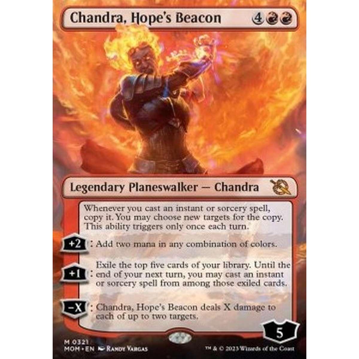 Chandra, Hope's Beacon - Chandra, Hope's Beacon - [XMOM] [NM] [Foil]