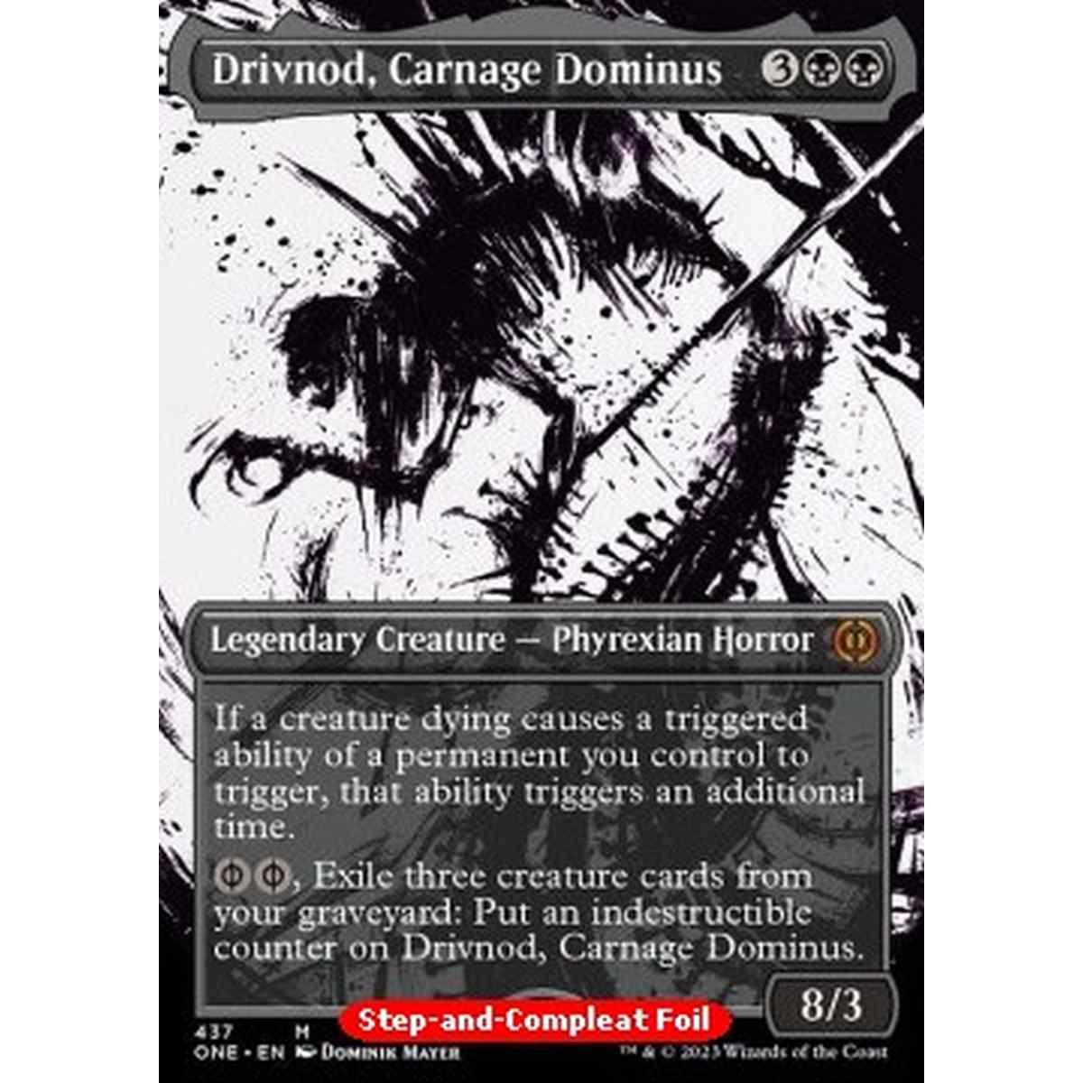 Drivnod, Carnage Dominus (V.3) - ®ã®ããããã€ããªãããã (V.3) - [XONE] [NM] [Foil]