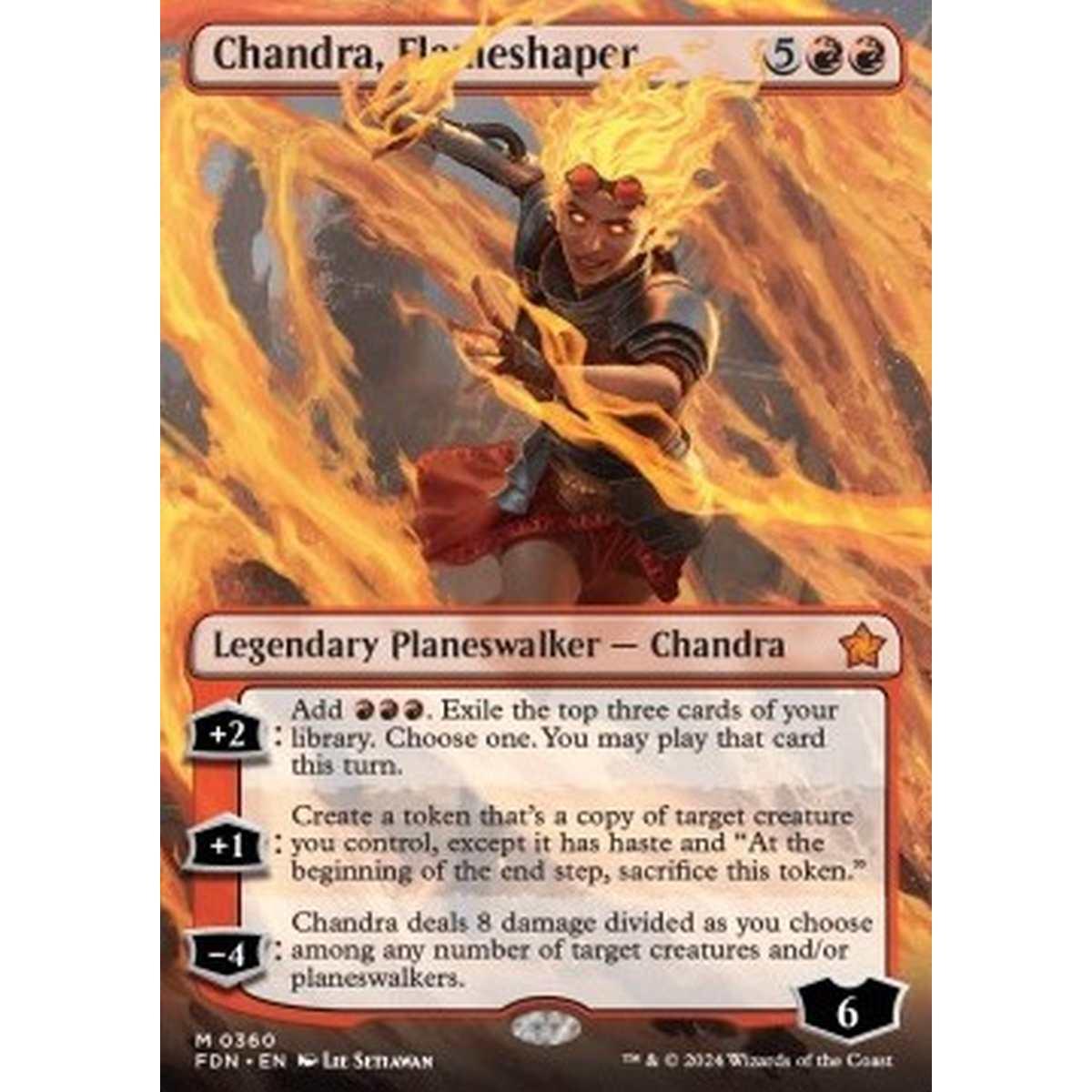 Chandra, Flameshaper (V.1) - Chandra, Flameshaper (V.1) - [XFDN] [NM]