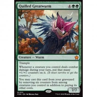 Quilled Greatwurm - Quilled Greatwurm - [FDN] [NM]